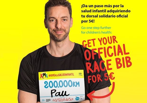 La Gasol Fundation presenta una carrera solidaria virtual contra la lucha de la obesidad infantil