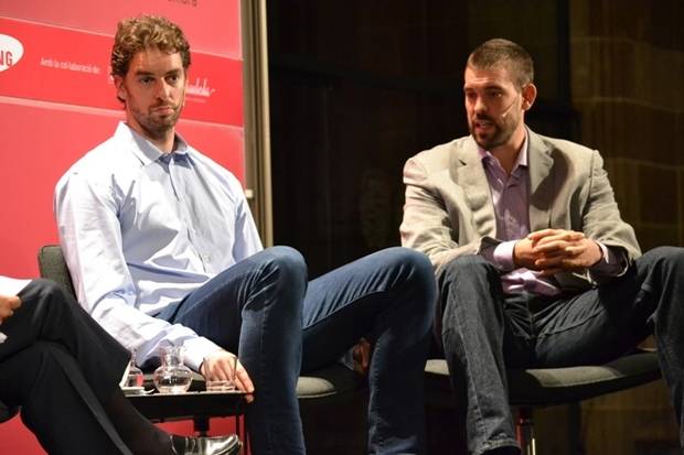 Los santboyanos Pau y Marc Gasol, Premio Príncesa de Asturias de los Deportes 2015