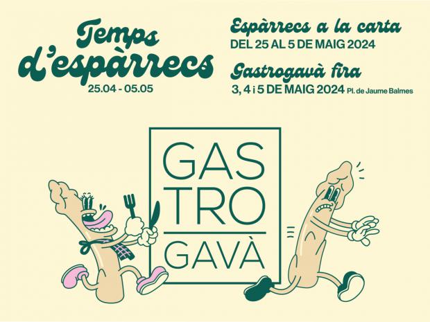 El espárrago blanco, producto estrella de Gavà, pasará de plato en plato durante el GastroGavà