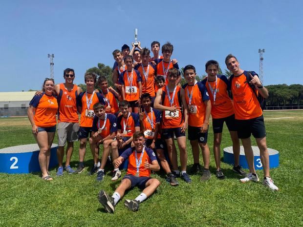 El Sub16 masculino de L’Hospitalet Atletisme se proclama campeón de Cataluña