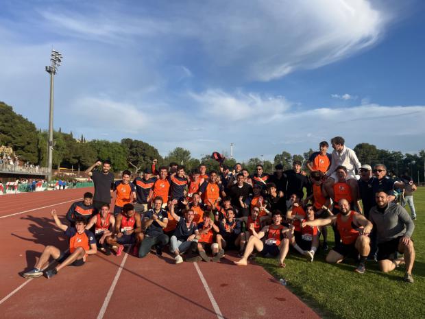 Equipo masculino de L'Hospitalet Atletisme