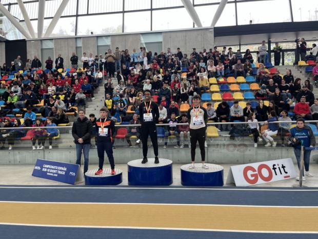L'Hospitalet Atletisme consigue cuatro nuevas medallas en campeonatos estatales