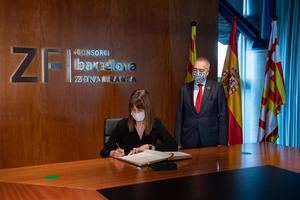 El consorcio de la Zona Franca y Euskadi estudian nuevas fórmulas de empleo en la nueva situación económica