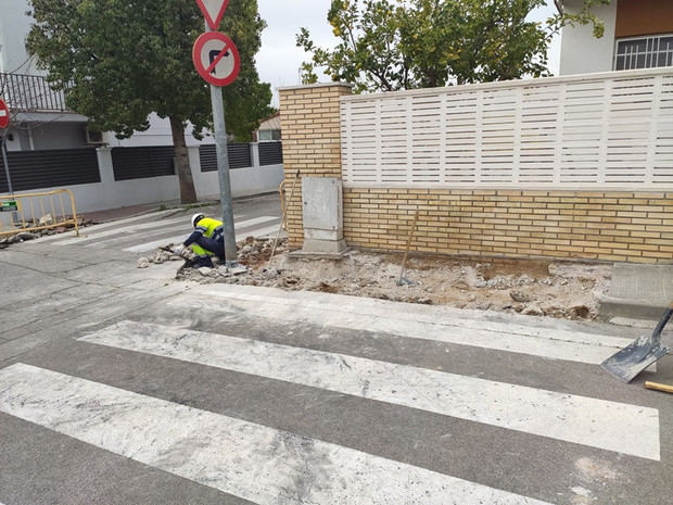 Abrera comienza las obras del plan de choque de mejora del barrio de La Florida