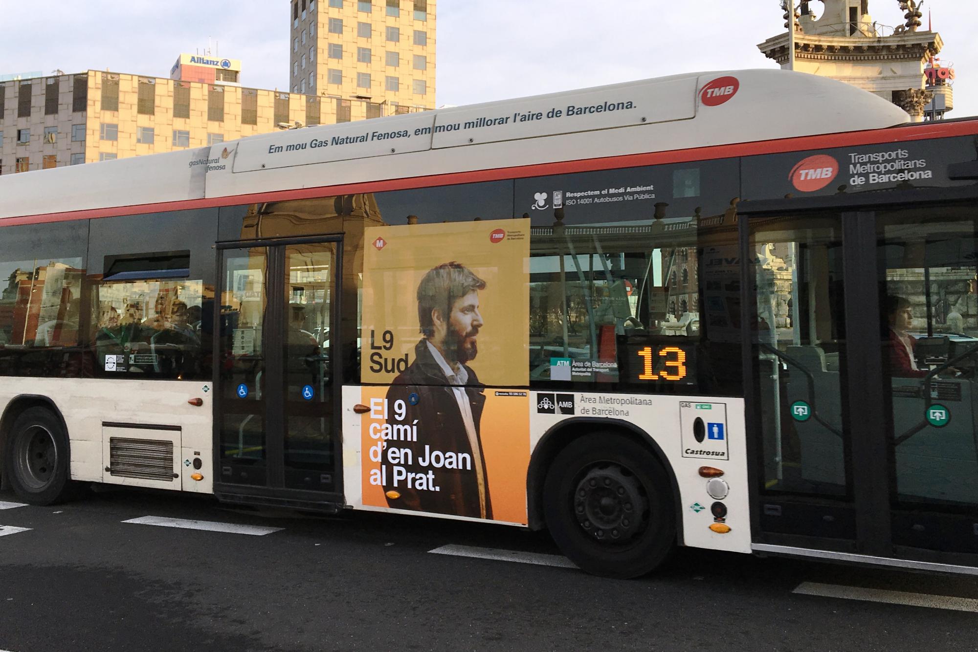 Crece un 3% el número de pasajeros del transporte público metropolitano