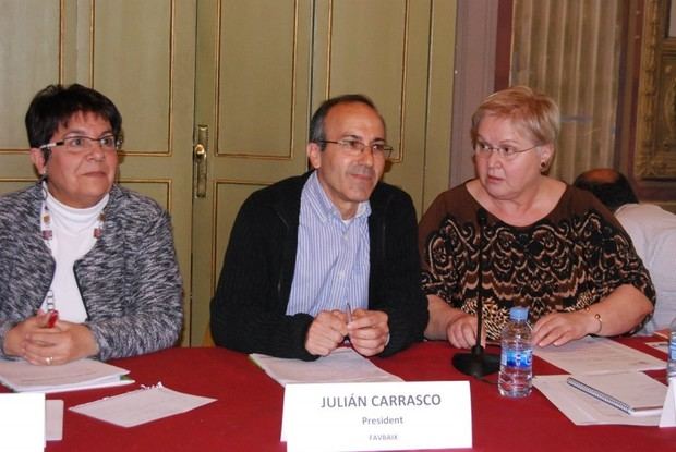 Julián Carrasco, reelegido presidente de la Federación de Asociaciones de Vecinos del Baix