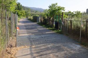 Cuatro puntos de paso de jabalíes en Martorell incorporan barreras provisionales por la peste porcina