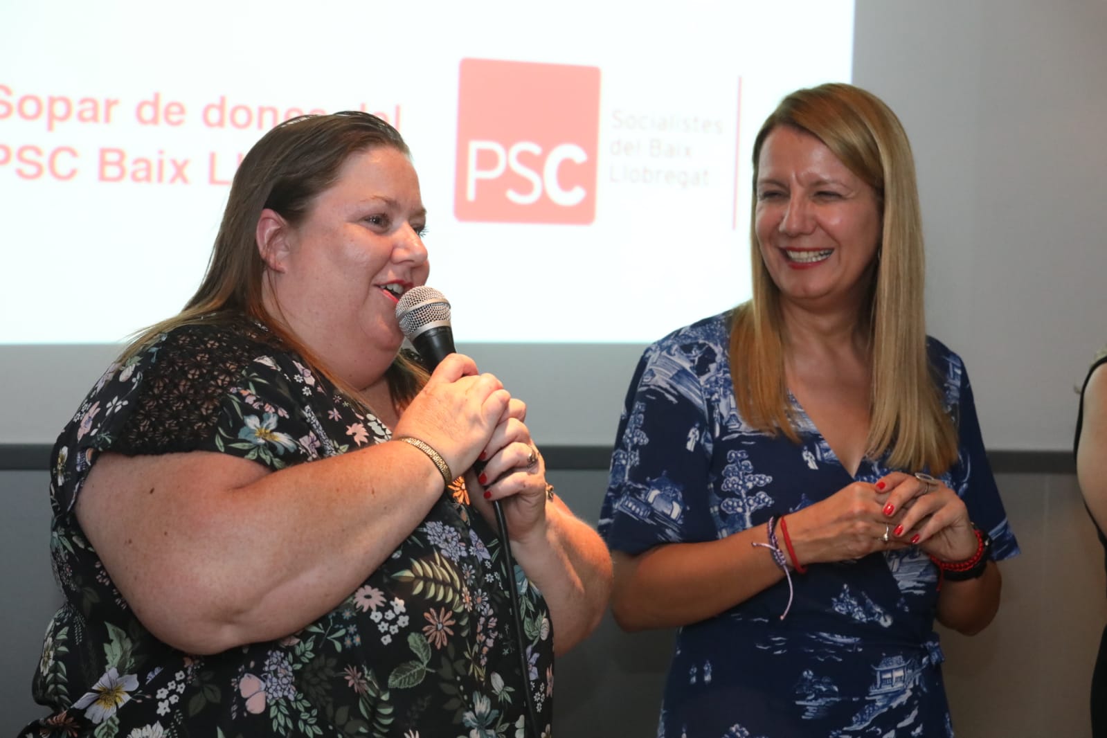 Itziar Castro, invitada especial a la séptima cena de mujeres del PSC del Baix