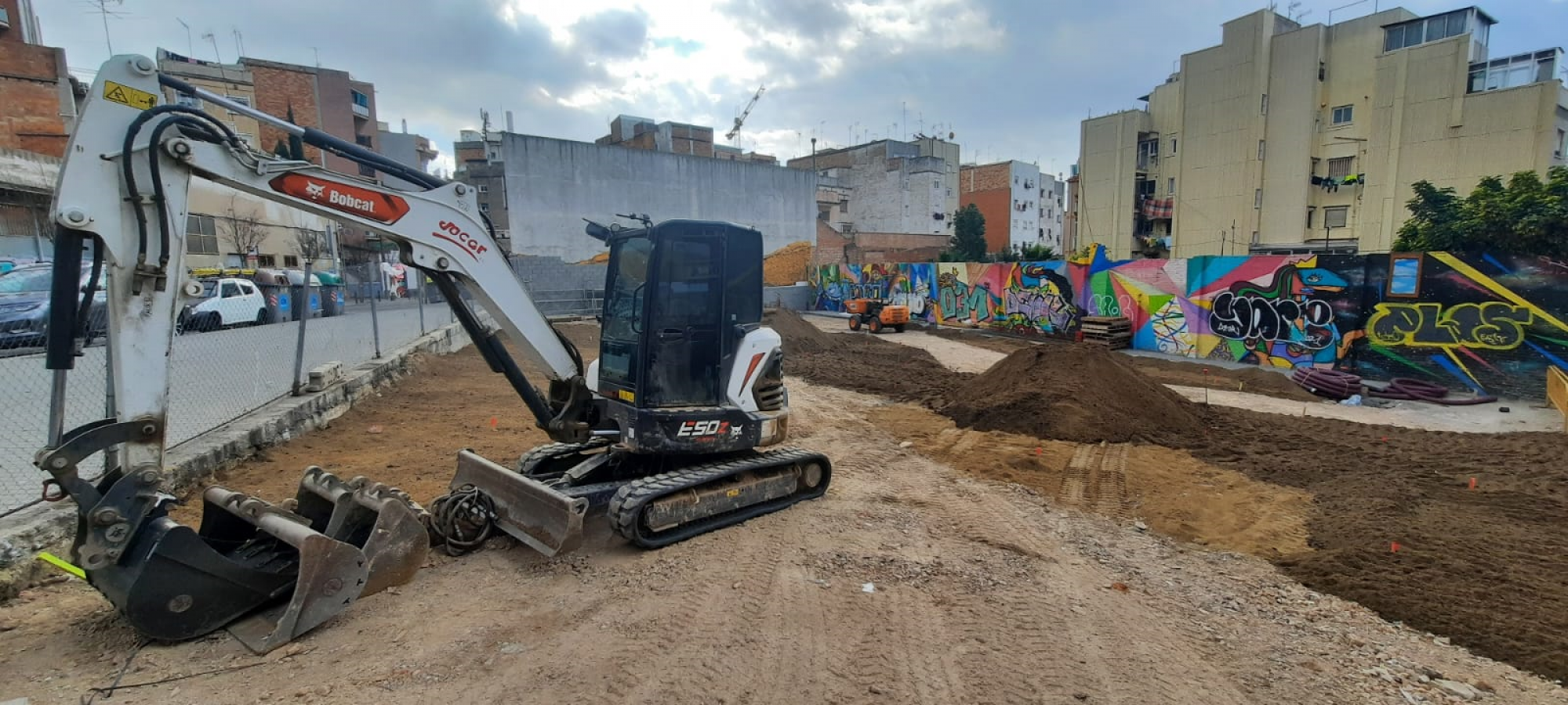 Hay una mítica banda de rock que tiene los jardines en obras