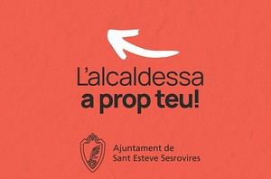 Sant Esteve inicia 'L'alcaldessa a prop teu' para fortalecer el diálogo ciudadano online desde el 5 de marzo