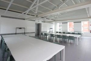 El aula de estudio del Molí Jove, único refugio climático abierto durante todo agosto