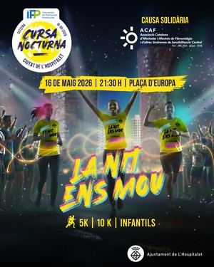 L'Hospitalet se prepara para la 16ª Cursa Nocturna con un nuevo circuito urbano el 16 de mayo
