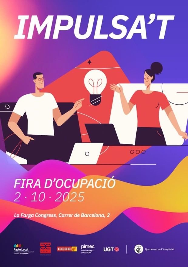 Impulsa’t 2025: La Farga acogerá un encuentro laboral clave en L'Hospitalet