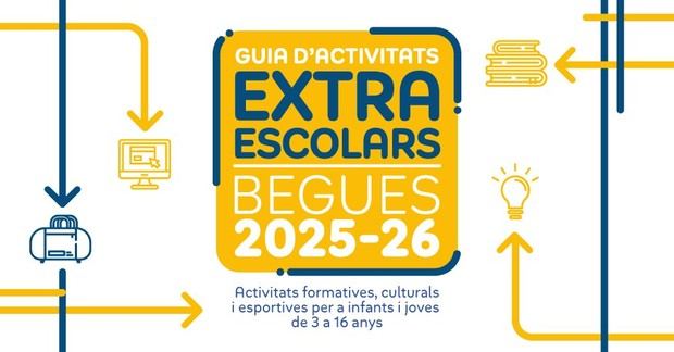 Begues lanza una guía digital de actividades extraescolares para familias