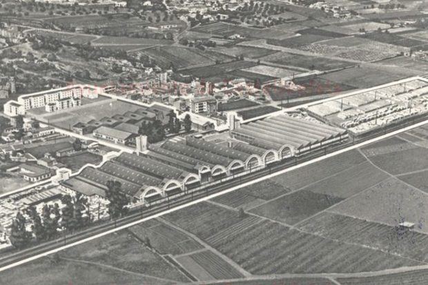 Antigua fábrica Rocalla de Castelldefels..