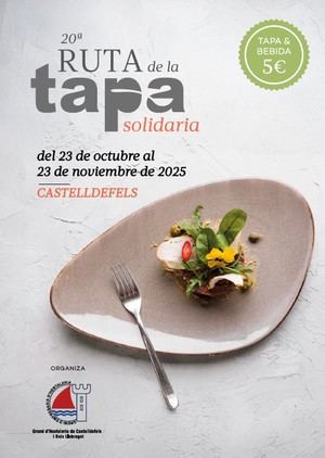 La Ruta de la Tapa Solidaria regresa a Castelldefels con 21 propuestas gastronómicas