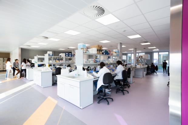 Las nuevas instalaciones del laboratorio del Hospital Sant Joan de Déu