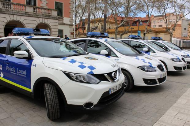 Vehículos de la Policía Local de Castelldefels