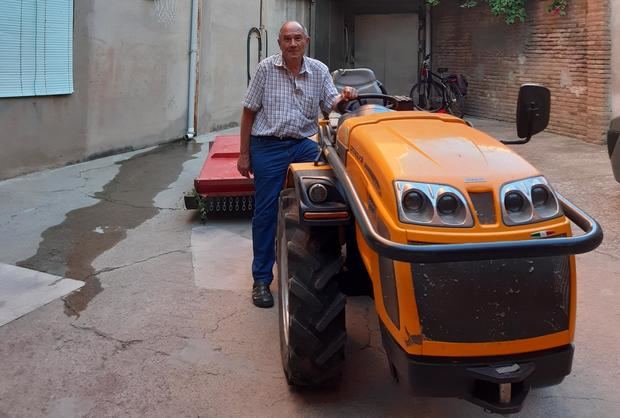 El agricultor samboyano Lluís Parés distinguido con la Creu de Sant Jordi