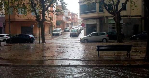 El Baix Llobregat es la comarca más afectada por las lluvias de esta madrugada