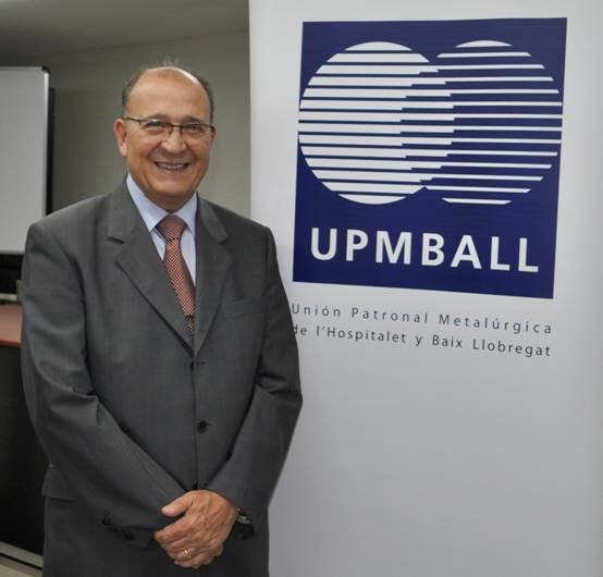 Manuel Rosillo, reelegit com a president de la patronal metal·lúrgica del territori UPMBALL