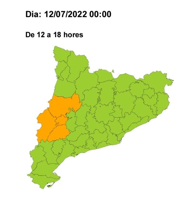 Activada la alerta PROCICAT por una nueva ola de calor