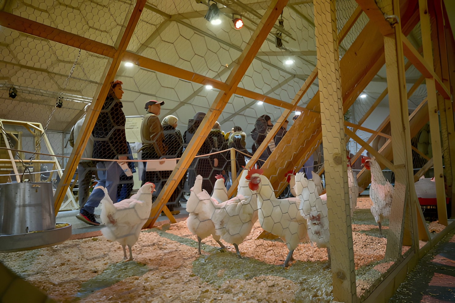Maria Nicolau defiende el Pota Blava como símbolo de cultura y vida en la Fira Avícola