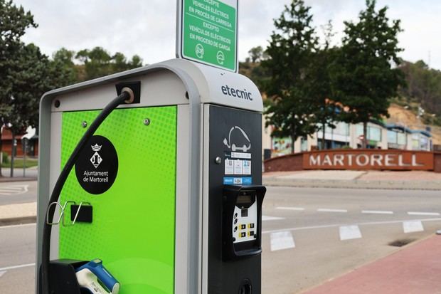 Martorell contará con 16 puntos de recarga para vehículos eléctricos en 2026