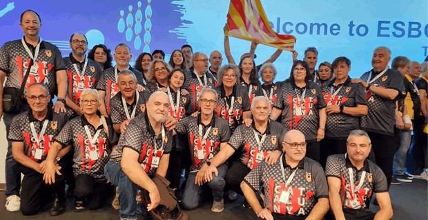 Éxito del bowling de Sesrovires en el Europeo de Helsinki