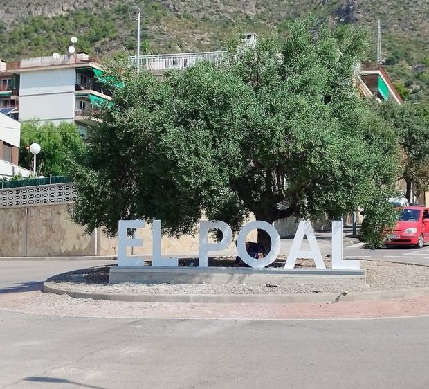 Mejoras en la rotonda de la avenida del Poal para mayor seguridad en Castelldefels