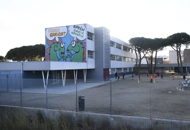 Mejoran la accesibilidad en la Escola Garigot de Castelldefels