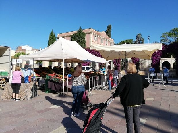 La revolución llega al Mercat de Pagès de Gavà en plena pandemia