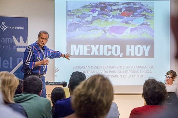 Conferencia sobre México en El Prat dentro del ciclo de 'Ciutats Defensores dels Drets Humans'.