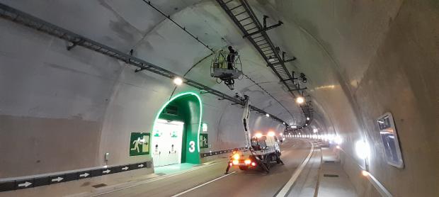 Trabajos de mantenimiento y conservación en la autovía B-24 de Cervelló y Vallirana