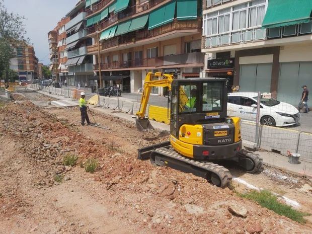 Castelldefels reemprende las obras de la C-245