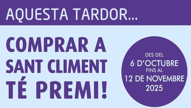 Sant Climent de Llobregat lanza campaña para impulsar el comercio local
