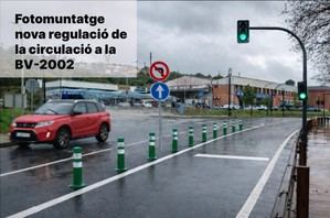 Cambios en la circulación a partir del 31 de marzo para acceder al barrio de Sant Roc en Santa Coloma de Cervelló