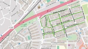 Castelldefels estrenará una zona verde regulada en el barrio de Marisol el 6 de julio