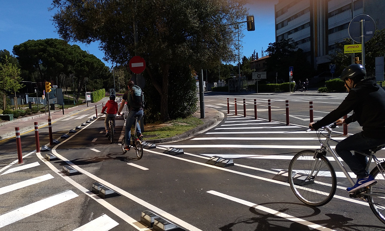 Arrancan las obras del carril bici que conectará con L’Hospitalet por Can Clota