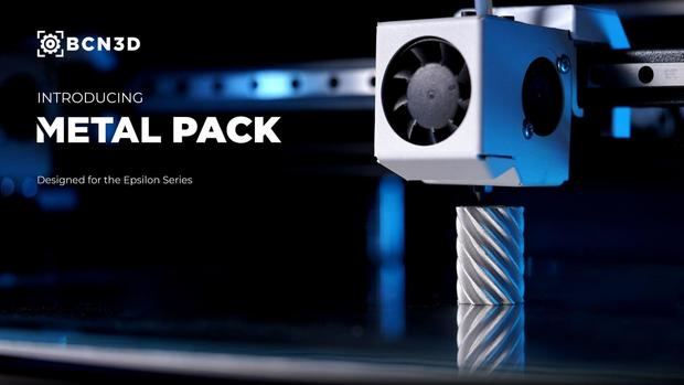 BCN3D incorpora el nuevo Metal Pack en sus impresoras 3D para sectores como la automoción