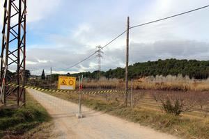 Castellví repara un tramo de 500 metros del camino de Ca n’Abat hasta la depuradora