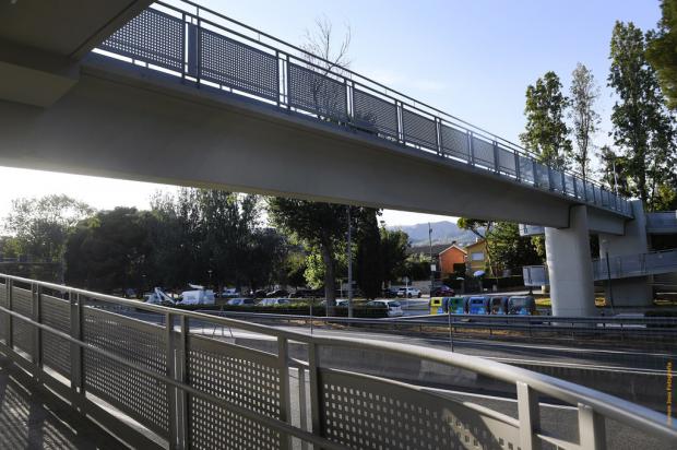 Ya están casi terminadas las obras en los pasos de la C-31 en Castelldefels
