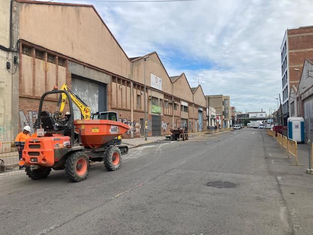 La calle Cobalto en obras por seis meses