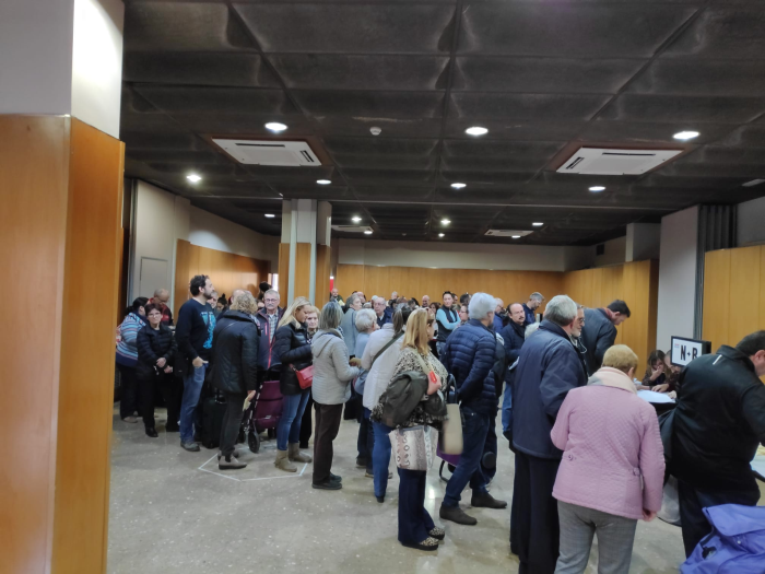 Los vecinos de Santa Eulàlia y Granvia Sud escogen el Gasómetro para ubicar el polideportivo
