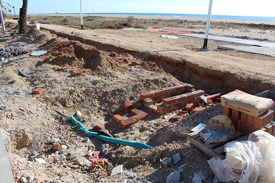 El Govern de l’Estat atura les obres del Passeig Marítim de Castelldefels