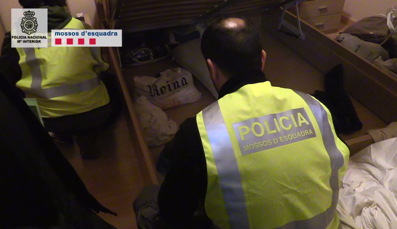 Desmantellada una organització criminal d’abast internacional molt arrelada a l’àmbit metropolità