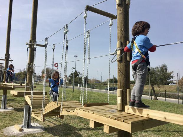 El Parc Vertical del Canal Olimpic de Catalunya, ideal para toda la familia