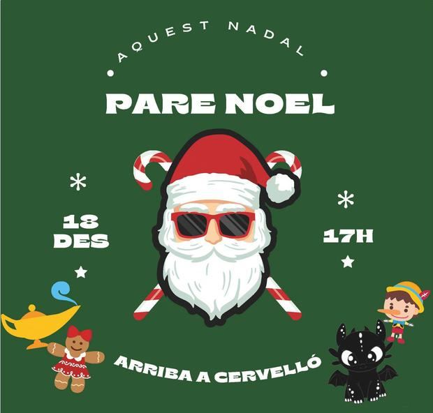 Papá Noel visitará Cervelló el 18 de diciembre
