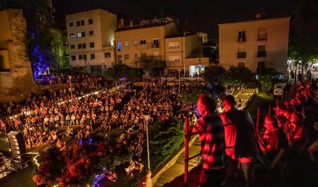 La escenografía del festival ha sido un punto a favor para el éxito del mismo.