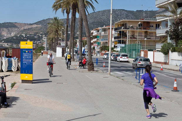 La remodelació del tercer tram del passeig Marítim de Castelldefels tancarà la circulació durant dos mesos